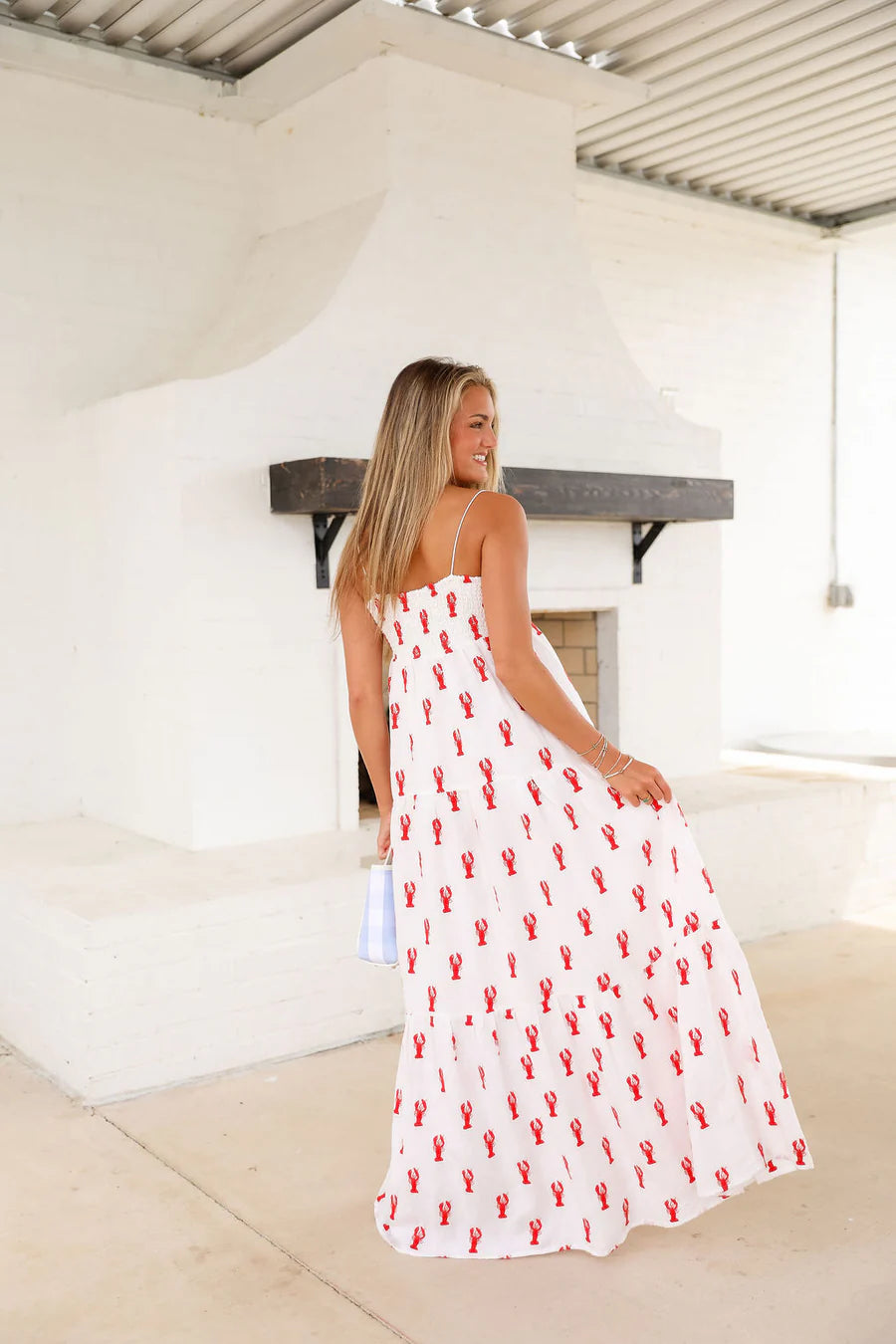 Lobster Maxi Dress