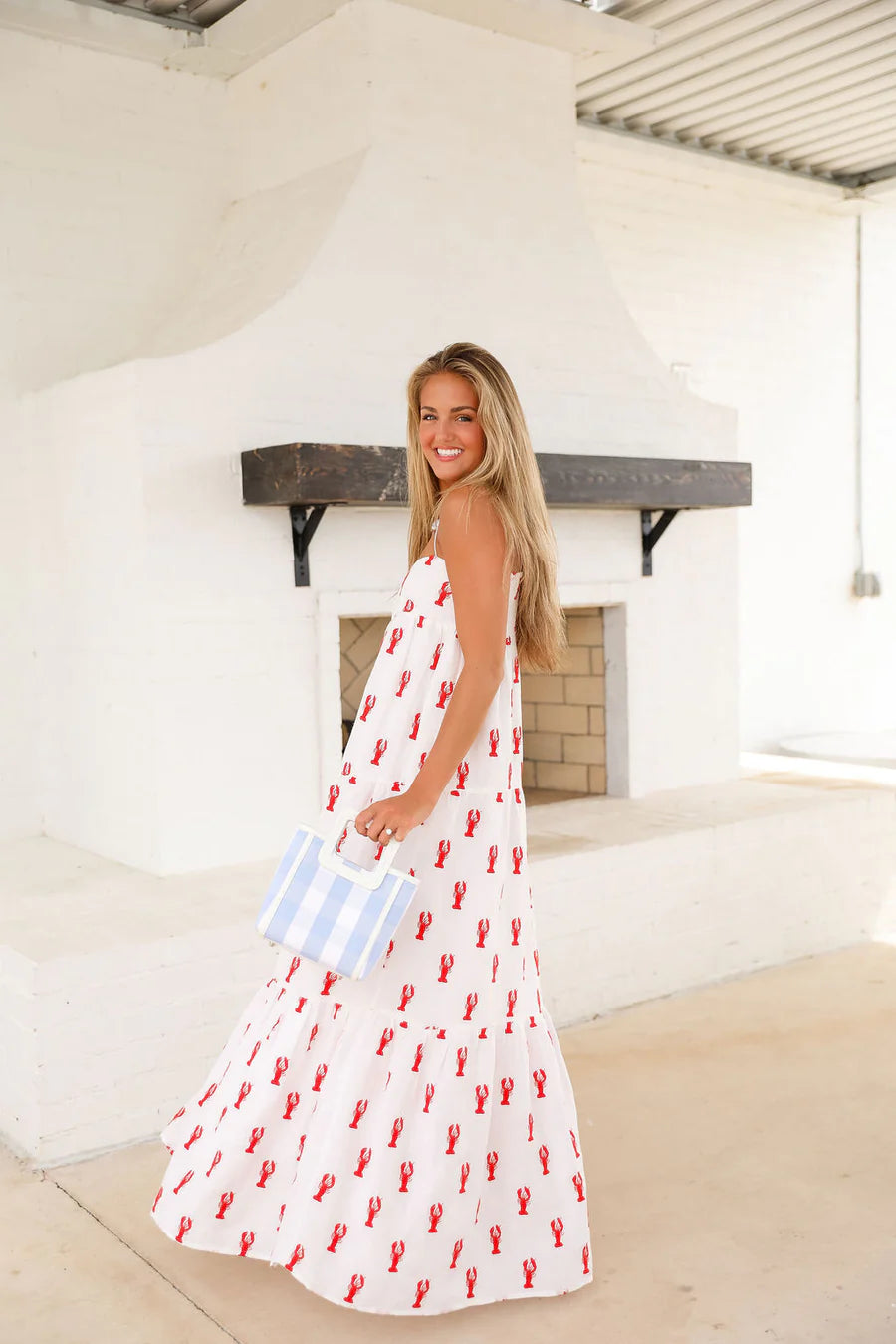 Lobster Maxi Dress