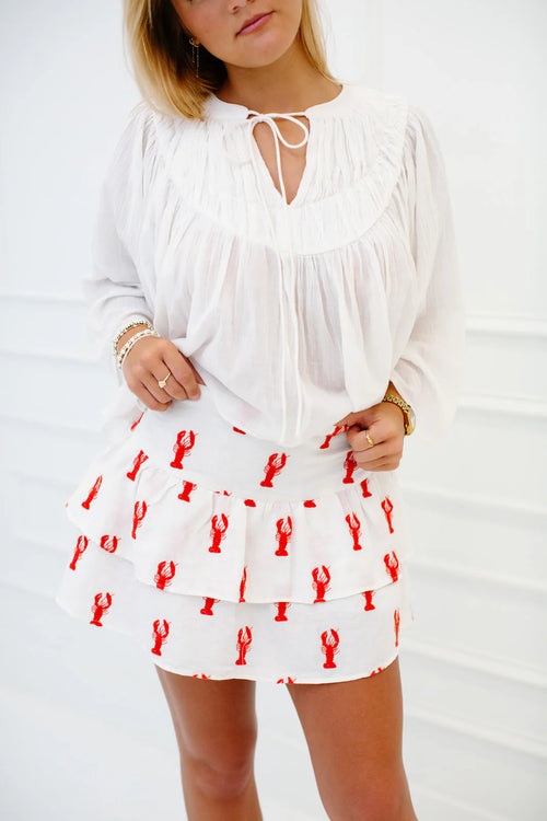 Lobster Linen Blend Skort