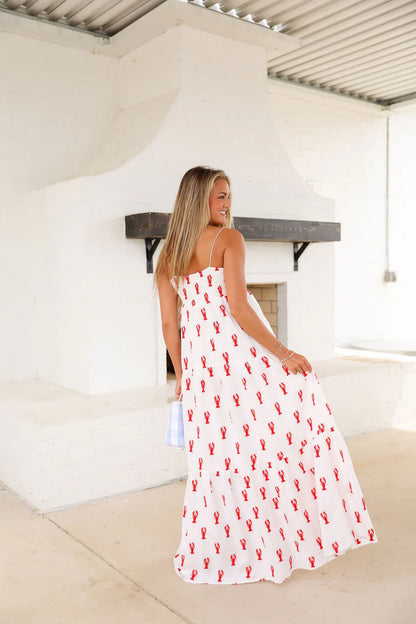Lobster Maxi Dress