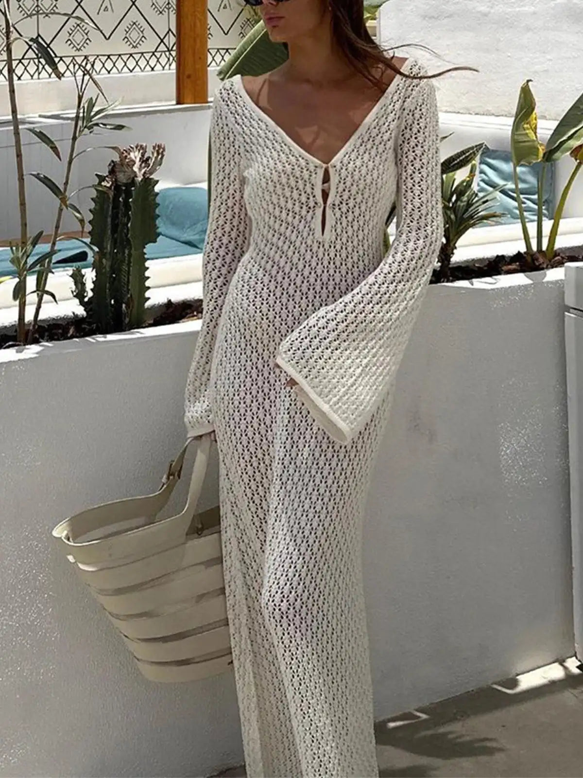 Crochet Breeze Bikini Cardigan